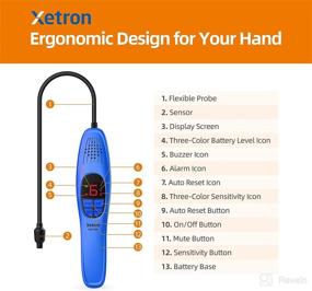 img 1 attached to Xetron Refrigerant Detector Certified Semiconductor