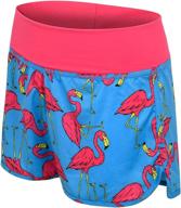 sunday rose shorts swimwear pockets navy women's clothing ~ swimsuits & cover ups logo