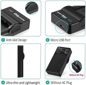 img 2 attached to Power Up Your Canon Camera With OAproda'S Two Pack NB-11L Battery And USB Charger Set