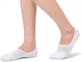 img 3 attached to Leotruny Women'S Cushion Sweat-Absorbent Breathable Soft Athletic No Show Socks