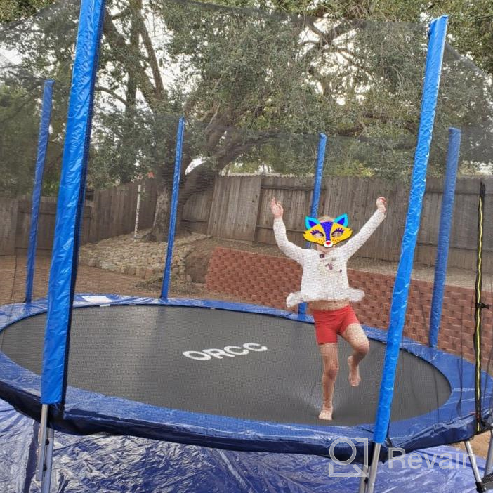 img 1 attached to ASTM And CPSIA Approved ORCC Trampoline - 8FT-16FT Sizes For Kids Family Outdoor Fun! review by Damian Grotting