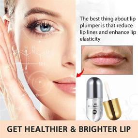 img 3 attached to Lip Enhancer Hydrating Plump Gloss Increased Elasticity Reduce Fine Lines Hydrated Beauty Lips