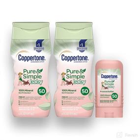 img 4 attached to Coppertone WaterBabies Mineral Multipack 5 Ounce: Advanced Sun Protection for Kids