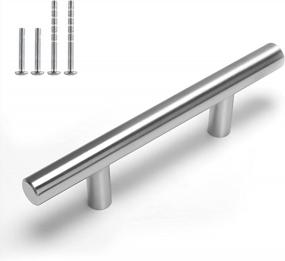 img 4 attached to 25 Pack 3 Inch Brushed Nickel Cabinet Pulls - Modern Stainless Steel Drawer Handles For Cabinets, Cupboards & More.