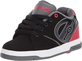 img 4 attached to Heelys Unisex Propel Charcoal Numeric_4 Girls' Shoes and Athletic