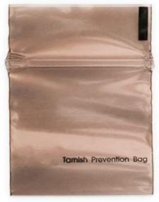 img 2 attached to Package of 10 Anti-Tarnish Zip Top Bags - 2x2 Inch