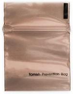 package of 10 anti-tarnish zip top bags - 2x2 inch logo