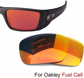 img 3 attached to Polarized Replacement Lenses For Oakley Fuel Cell Sunglasses - 100% UVAB Protection, Multiple Lens Options By LOTSON