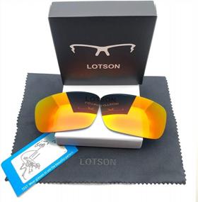 img 2 attached to Polarized Replacement Lenses For Oakley Fuel Cell Sunglasses - 100% UVAB Protection, Multiple Lens Options By LOTSON