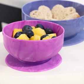 img 3 attached to ChooMee Silicone Suction Bowls - Strong Suction For Smooth Feeding Of Infants And Toddlers With 2 Sizes (Medium + Small) - Ideal For Baby-Led Feeding
