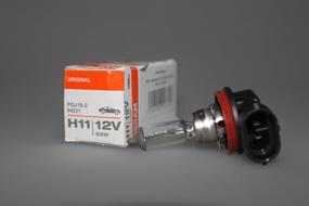 img 1 attached to Car halogen lamp OSRAM Original Line 64211 H11 12V 55W PGJ19-2 3000K 1 pc.