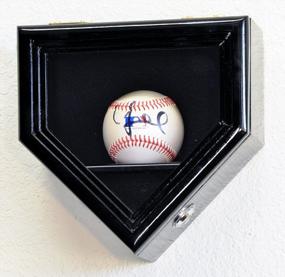 img 2 attached to Showcase Your Baseball Collection With Our Secure And Protective Home Plate Display Case Holder