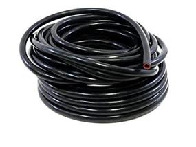 img 3 attached to 🌡️ HPS 1/4" ID Black High Temp Reinforced Silicone Heater Hose - 10ft Roll | Max 85 psi, 350F Rating