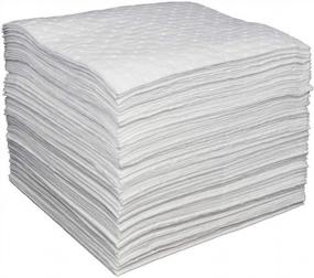 img 4 attached to 20" X 15" Aain® LT011 Spill Absorbent Pads/Mats - White