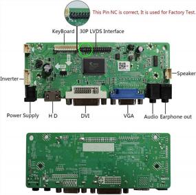 img 3 attached to 🔊 Enhanced Audio Control with VSDISPLAY NT68676 17" LCD HD Controller Board