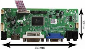 img 2 attached to 🔊 Enhanced Audio Control with VSDISPLAY NT68676 17" LCD HD Controller Board