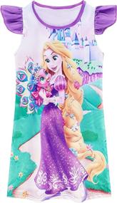 img 4 attached to 👗 Cartoon Casual Princess Dress for Toddler Girls - Dresses