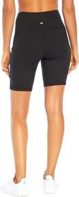 img 1 attached to Tone Your Tummy With Marika'S High Waist Bermuda Shorts For Women