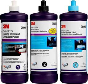 img 1 attached to 🖌️ 3M Paint Finishing Kit - Perfect-It 30045, 4 in, Single Sided