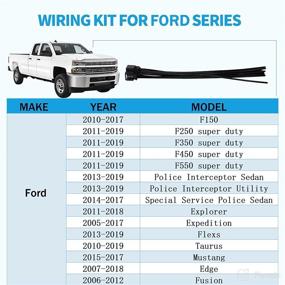 img 1 attached to 🔌 Anina WPT928 Wiring Kit for Ford F150 F250 Explorer Mustang Fusion - Heated/Cooled Seat Module Connector - 12 Leads Wire Harness