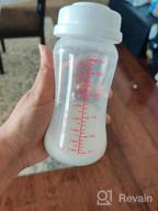 img 1 attached to Nenesupply 9Oz Wide Mouth Feeding And Storage Bottle Compatible With Spectra S2, S1, And 9 Plus Pumps - Includes Nipple, Sealing Disc, And Compatible With Spectra S2 Accessories And Pump Parts review by John Eaton