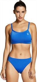 img 4 attached to SYROKAN Women'S Athletic Training Bikini Set: Perfect For Workouts & Sports!