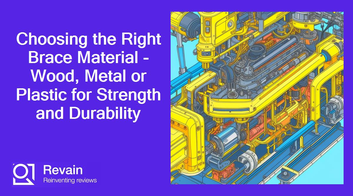 Choosing the Right Brace Material - Wood, Metal or Plastic for Strength and Durability