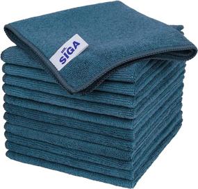 img 4 attached to MR SIGA Microfiber Cleaning All Purpose Towels Cleaning Supplies ~ Household Cleaners