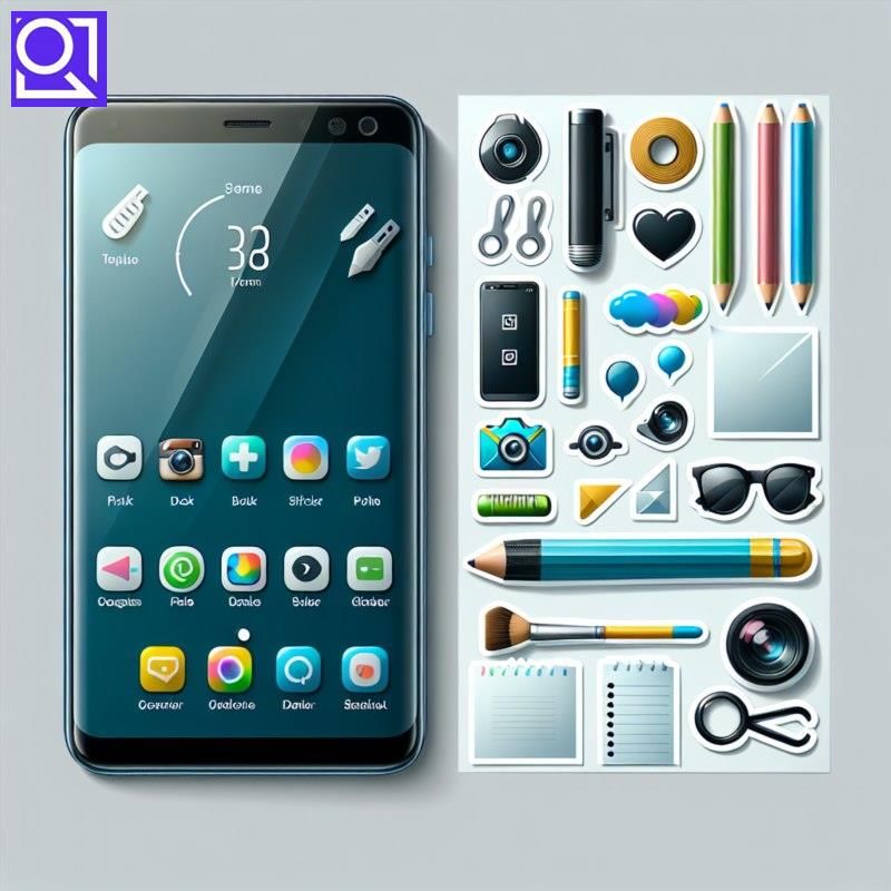 Как называются наклейки на телефон?