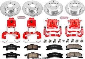 img 2 attached to 🔧 Enhance Brake Performance with Power Stop KC2150 1-Click Brake Kit & Caliper