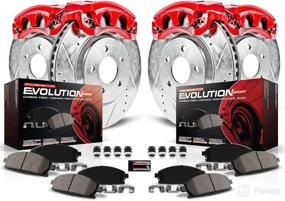 img 3 attached to 🔧 Enhance Brake Performance with Power Stop KC2150 1-Click Brake Kit & Caliper