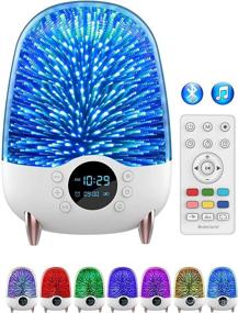 img 4 attached to 3D Glass Starry Night Light Bluetooth Speaker