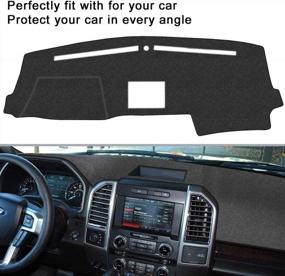 img 3 attached to Custom SAILEAD Dash Cover For Ford F150 2015-2017 Models