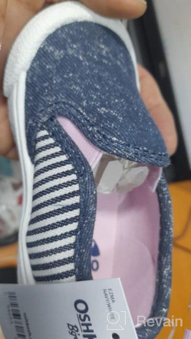 img 1 attached to 👧 OshKosh B'Gosh Girls' Slip-On Toddler Shoes and Flats review by Jessica Holmes