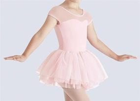 img 3 attached to MdnMd Girls Leotard Toddler Ballet Girls' Clothing : Active