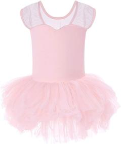 img 4 attached to MdnMd Girls Leotard Toddler Ballet Girls' Clothing : Active