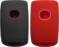 🔑 premium 2pcs coolbestda key fob rubber case protector cover for mazda 3 wazske11d01 logo