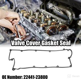 img 3 attached to AUTOHAUX Gasket 22441 23800 Hyundai Elantra