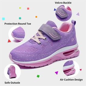 img 3 attached to 👟 MEHOTO Athletic Lightweight Breathable Sneakers for Girls: Stylish and Comfortable Shoes for Athletes