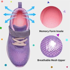 img 1 attached to 👟 MEHOTO Athletic Lightweight Breathable Sneakers for Girls: Stylish and Comfortable Shoes for Athletes