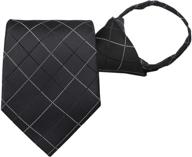 👔 men's accessories for ties, cummerbunds & pocket squares - convenient black & white zipper included логотип