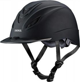 img 4 attached to Stay Safer On Rides With Troxel Intrepid Helmet: The Ultimate Protection For Equestrians