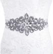 lovful handmade wedding dress belt for women,rhinestone belt for bridesmaid dresses,sparkly diamond bridal belt sash logo