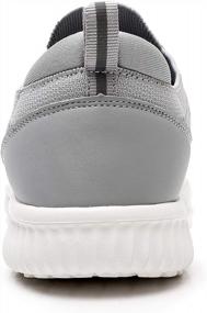 img 2 attached to Experience Comfort And Style With Akk Walking Shoes For Women - Lightweight Slip-On Sneakers With Memory Foam