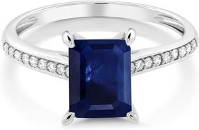 img 3 attached to 💍 Exquisite Gem Stone King Engagement Jewelry for Women - Stunning Wedding & Engagement Accessories