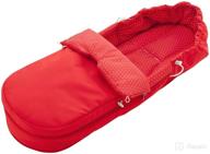 stokke scoot softbag in red: the perfect comfort-enhancing accessory for your baby stroller! logo