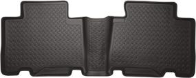 img 4 attached to Husky Liners Classic Style Series 2nd Seat Floor Liner in Black, 65971, Compatible with 2006-2012 Toyota RAV4, Individual Piece