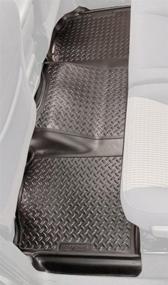 img 3 attached to Husky Liners Classic Style Series 2nd Seat Floor Liner in Black, 65971, Compatible with 2006-2012 Toyota RAV4, Individual Piece