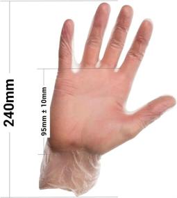 img 1 attached to 🧤 Latex-Free Basic Medical Exam Gloves (Medium) - 100 Gloves, Powder-Free