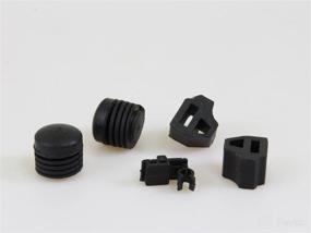 img 1 attached to Hood Bonnet Rubber Bumper & Prop Rod Clamp Set - New Fit for Isuzu TF TFR Chevrolet LUV 1988-2002